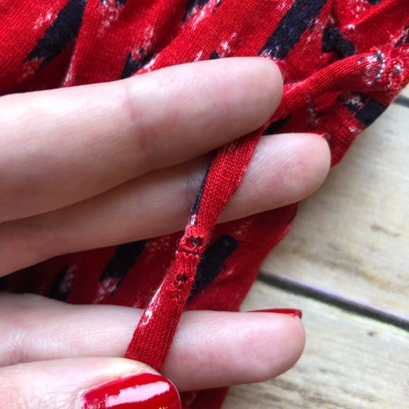 LOFT Petites V Neck Dress - Picture 3 of 7